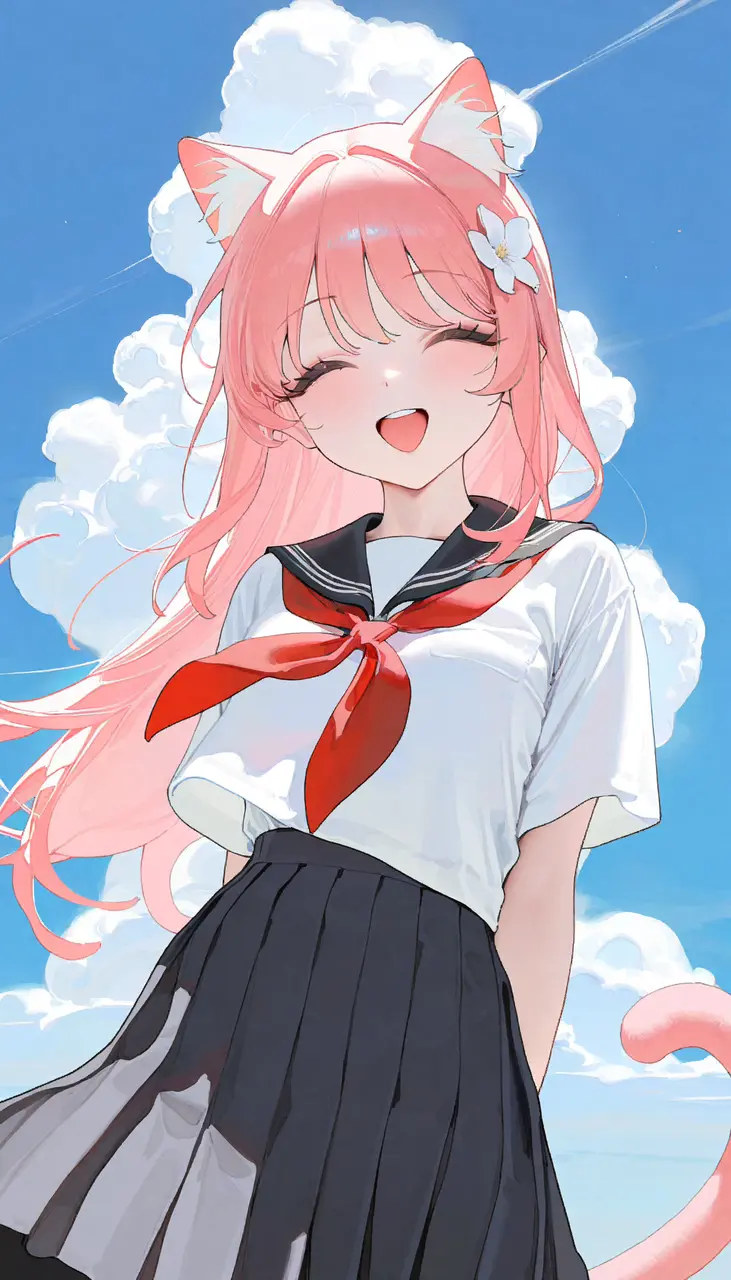 Anime ai art generator showcase 14 - oc maker characters with douga animation style, ai meme potential, professional ai art generator quality