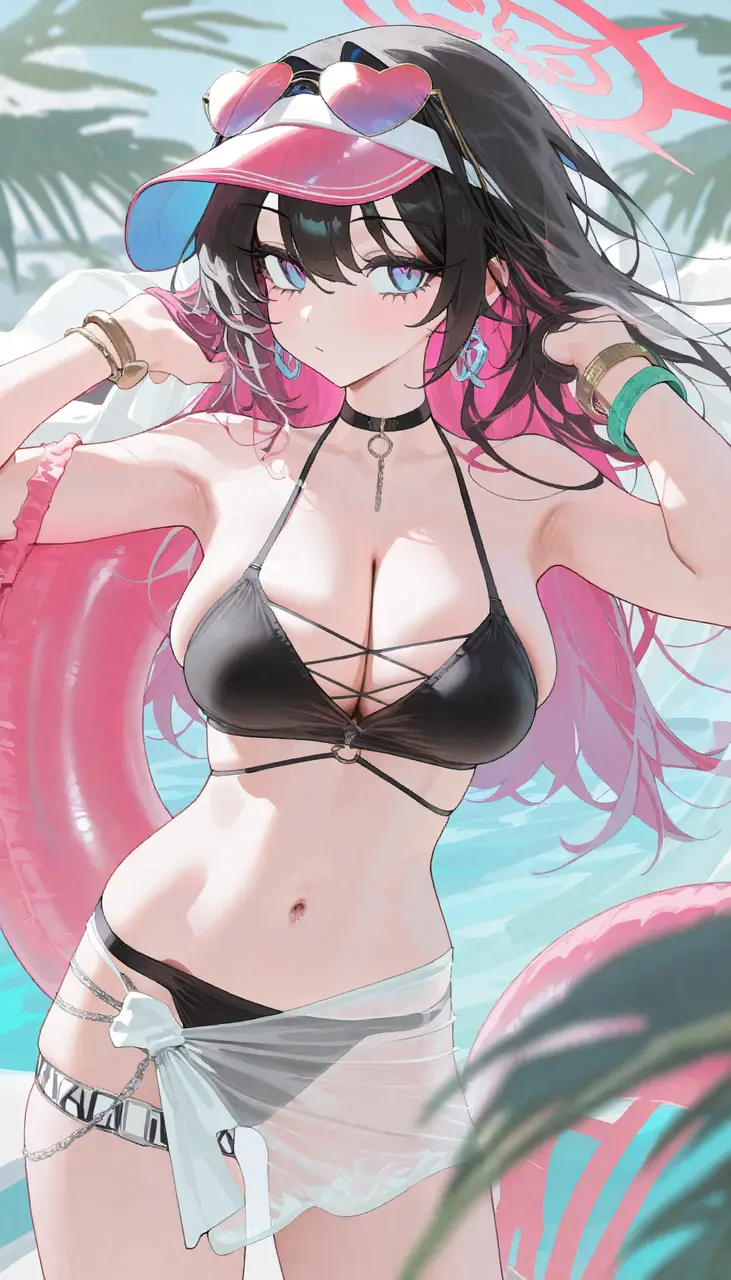 Anime ai art generator showcase 13 - oc maker characters with douga animation style, ai meme potential, professional ai art generator quality