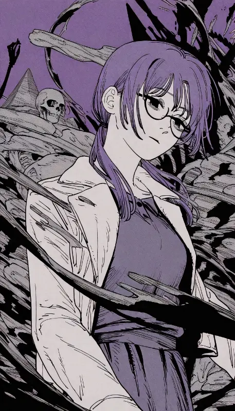 Anime ai art generator showcase 1 - oc maker characters with douga animation style, ai meme potential, professional ai art generator quality